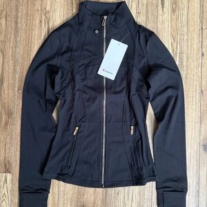 lululemon black and gold define jacket size 2